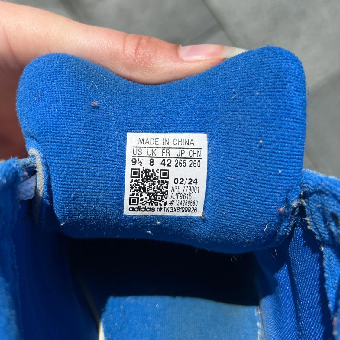 Blå adidas Campus sneakers  - 3