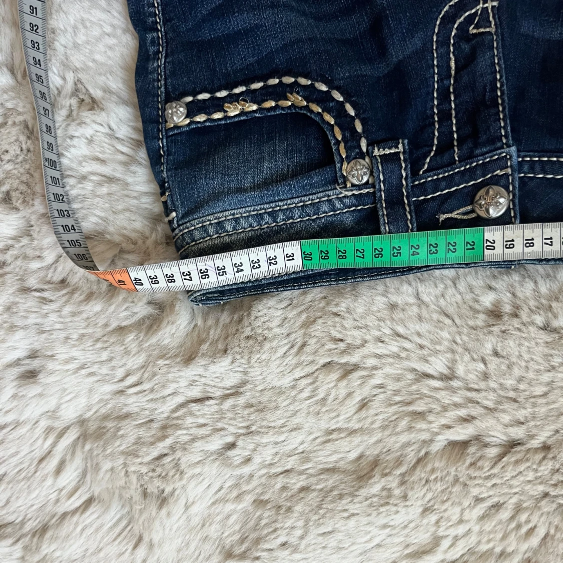 Miss Me jeans med broderade fickor - 3