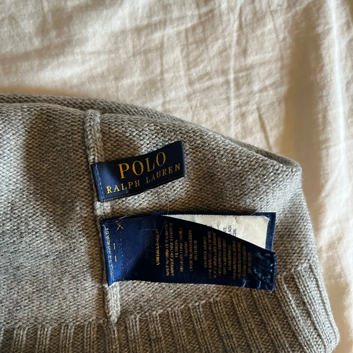 Grå ralph lauren mössa - 1