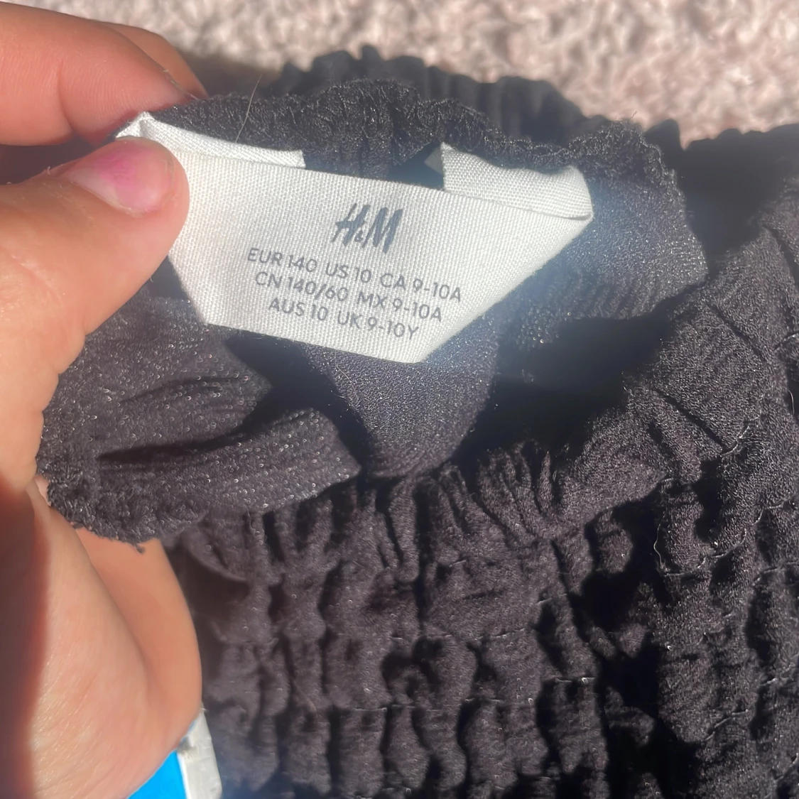 Svart långkjol från H&M - 1