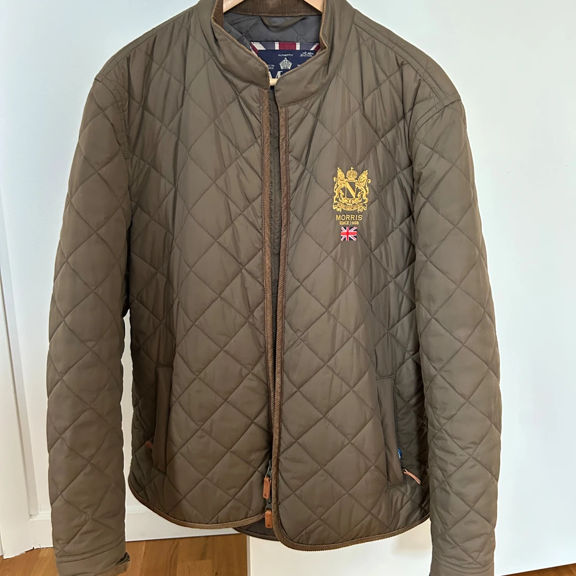 Brun quiltad jacka från Morris