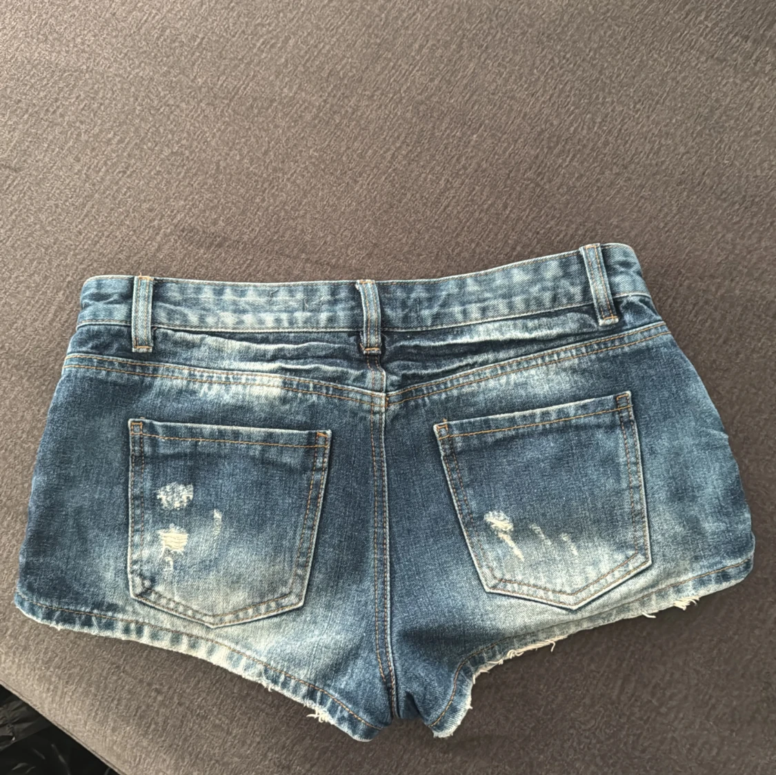 Blå jeansshorts från The Denim Collection - 1