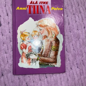 Tiina kirja - Ihana Tiina sarjan älä itke tiina kirja. Pari kertaa luettu. Kissatalous MMM, lisätietoja saa kysymällä  Katsothan myös muut ilmoitukseni Mikäli hinta ei miellytä tarjoa rohkeasti