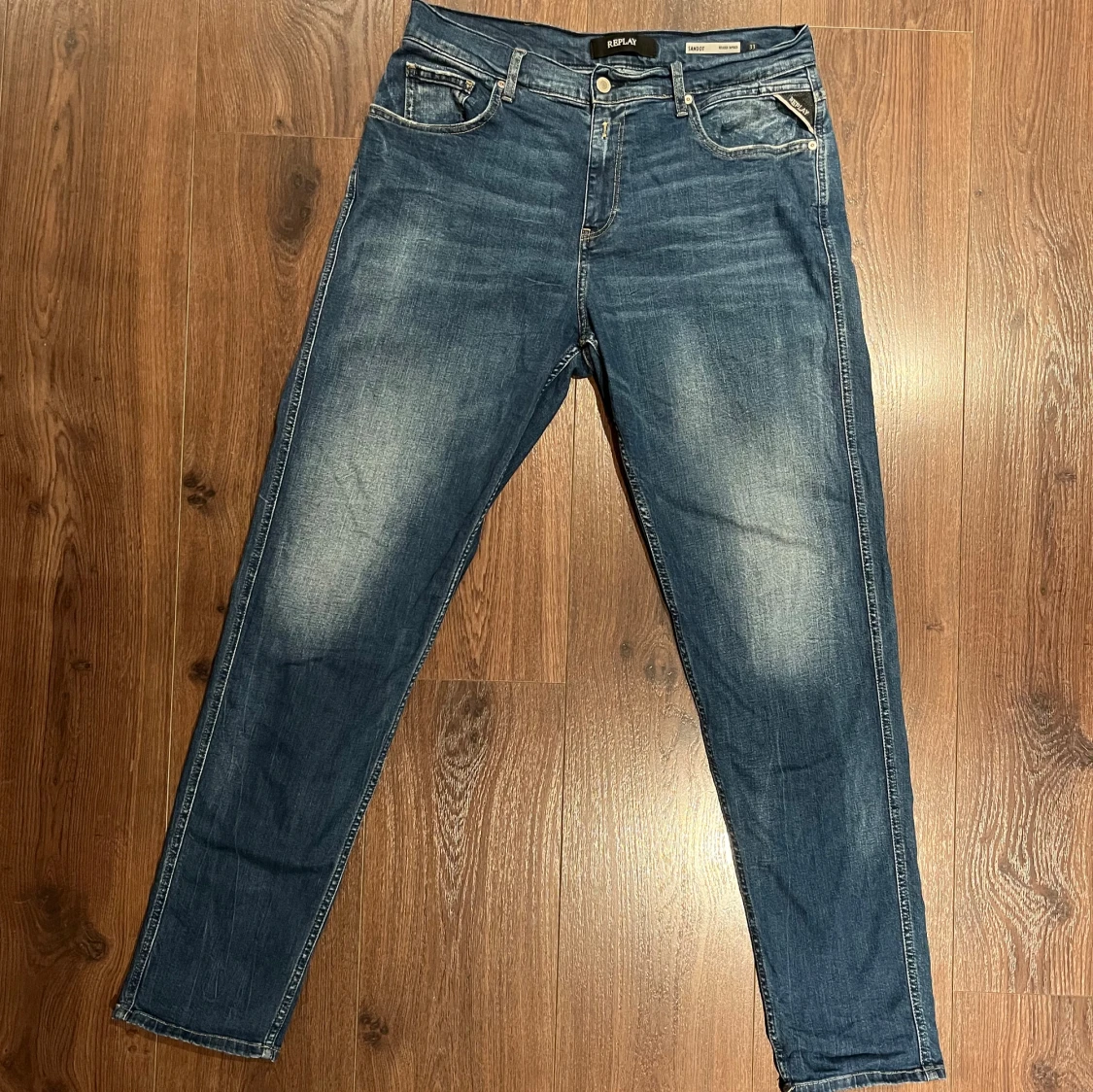Blå jeans från Replay modell sandot  - 3