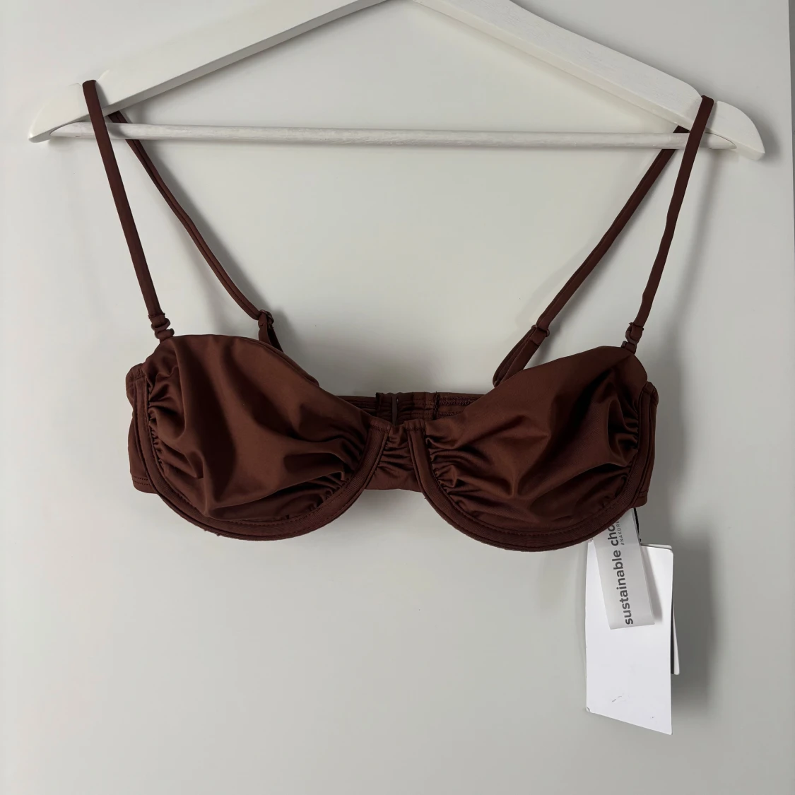 Brun bikiniöverdel Nakd