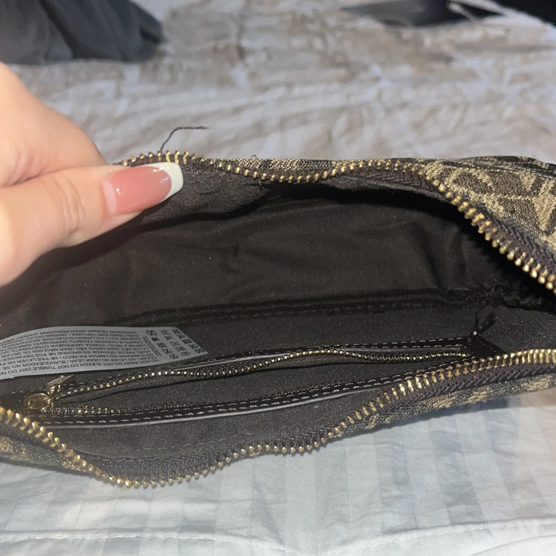 Svart/brun handväska  - 2