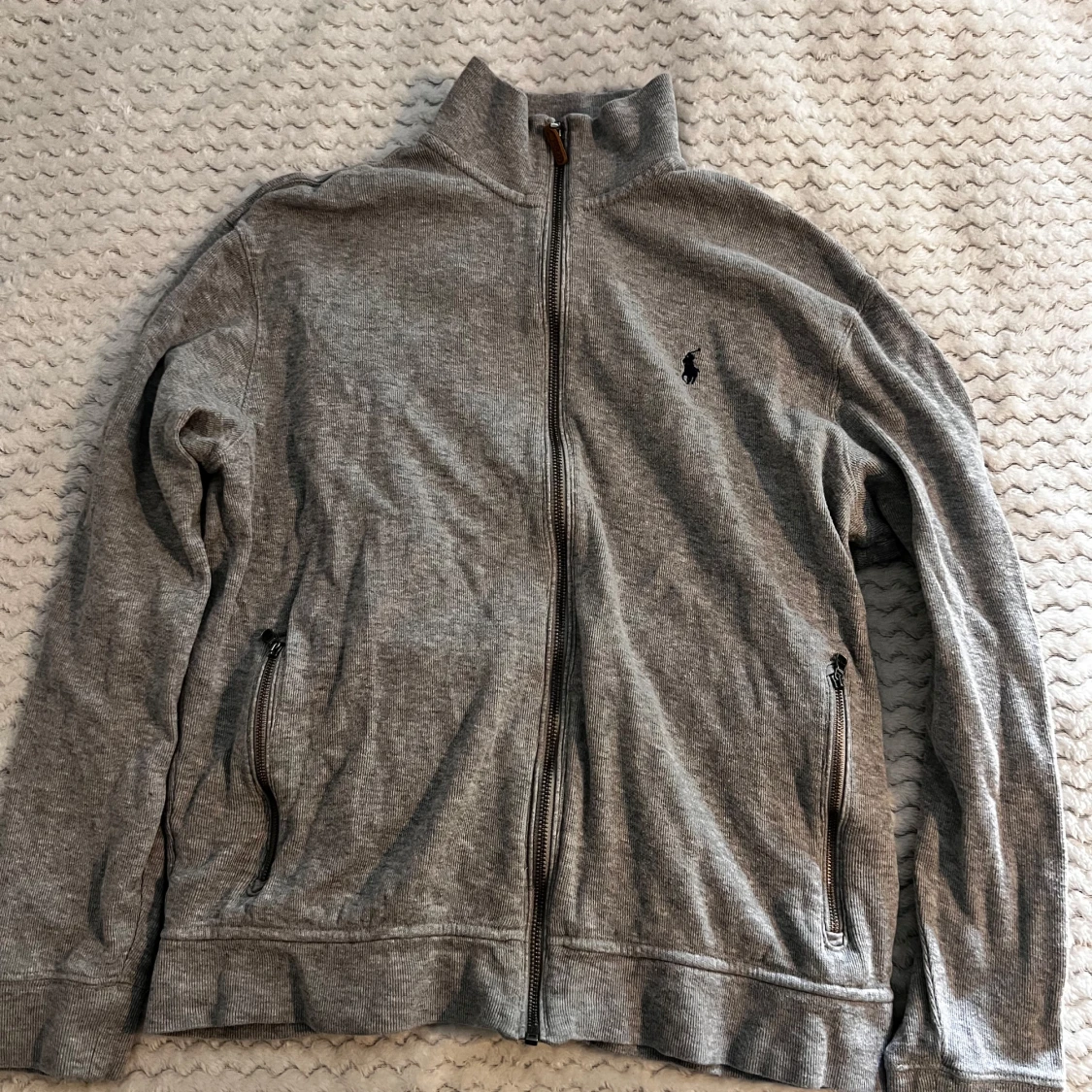 Grå zipjacka från Polo Ralph Lauren