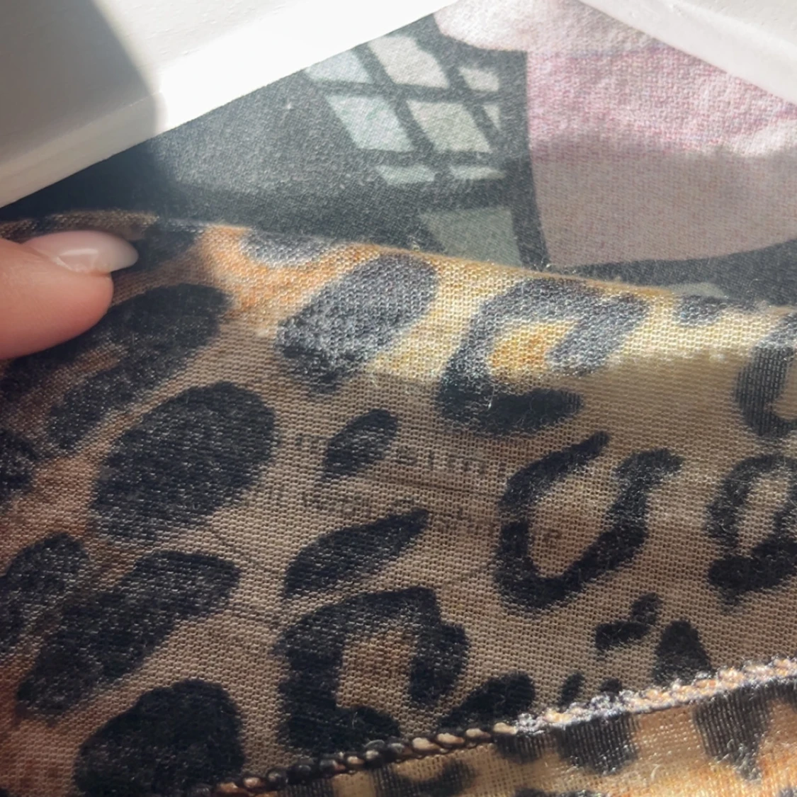 Leopardmönstrad intimissimi topp - 1