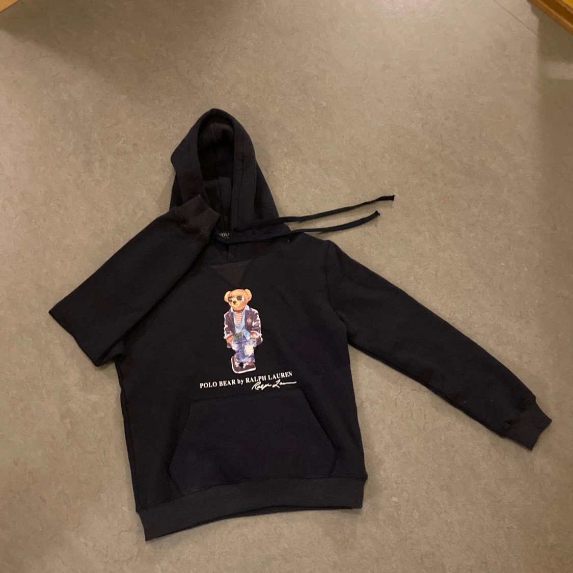 Mörkblå polo bear hoodie från Ralph Lauren - 3