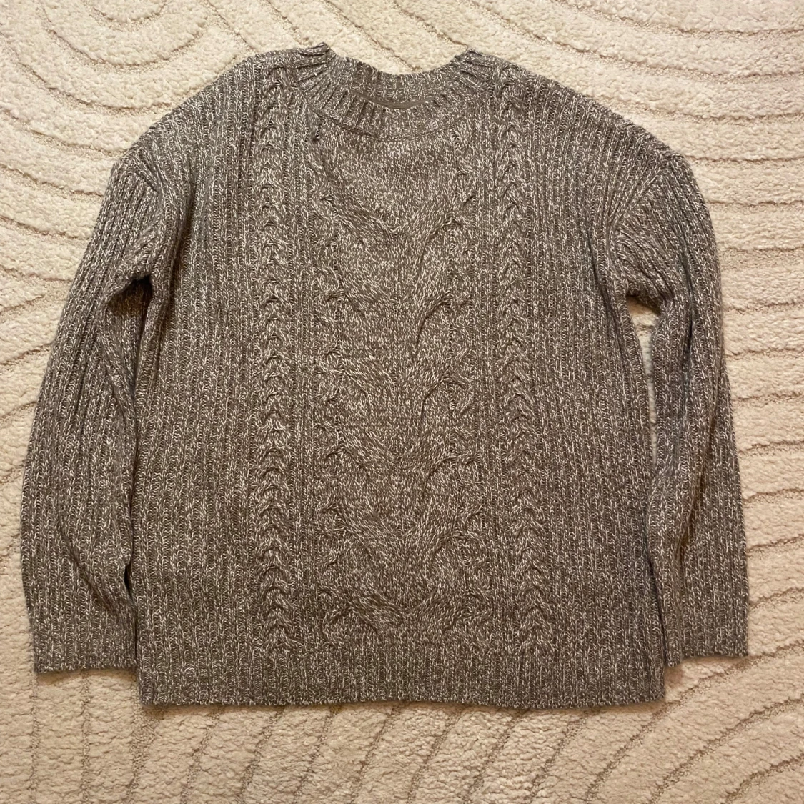 Brun stickad tröja från bpc