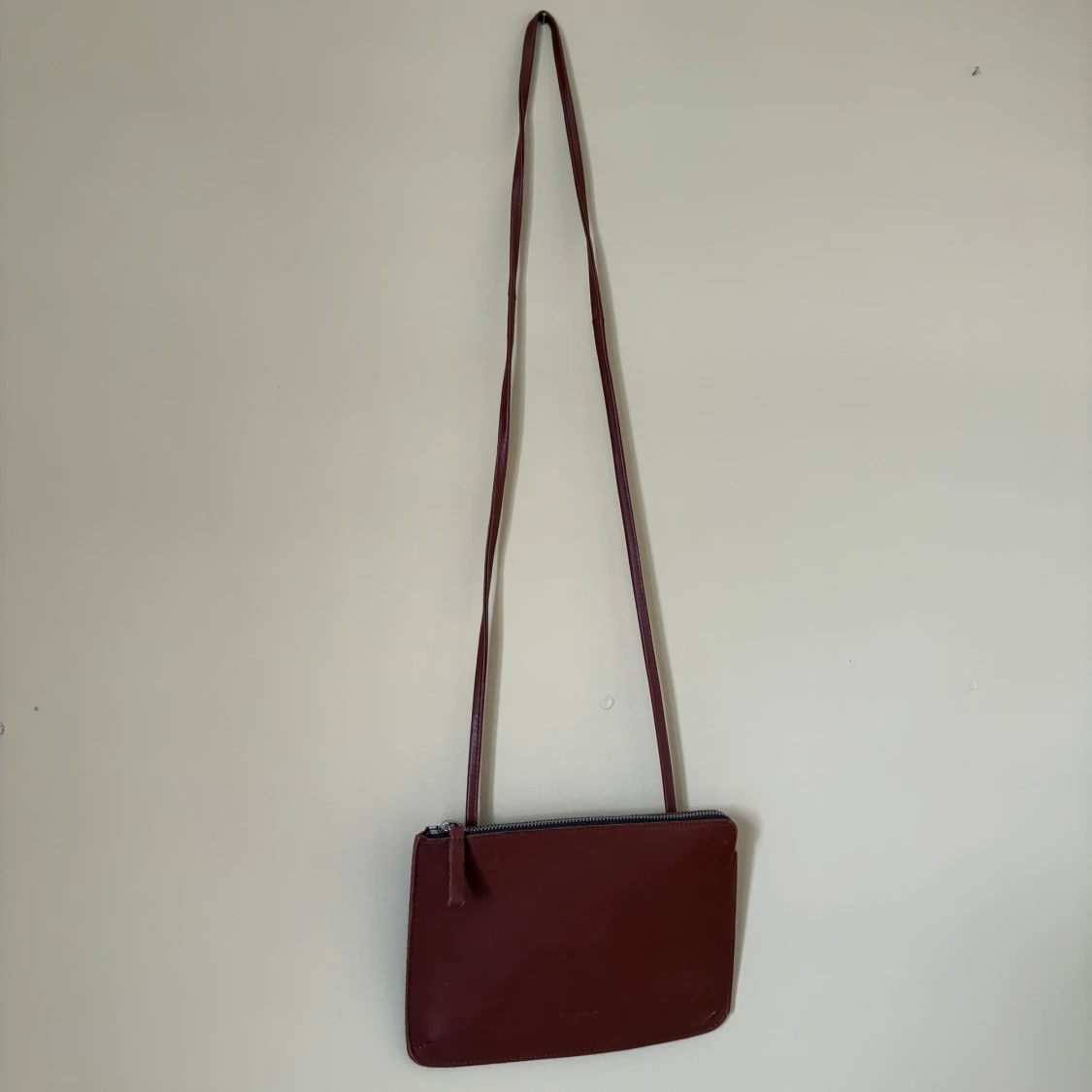 Brun axelväska från Sandqvist