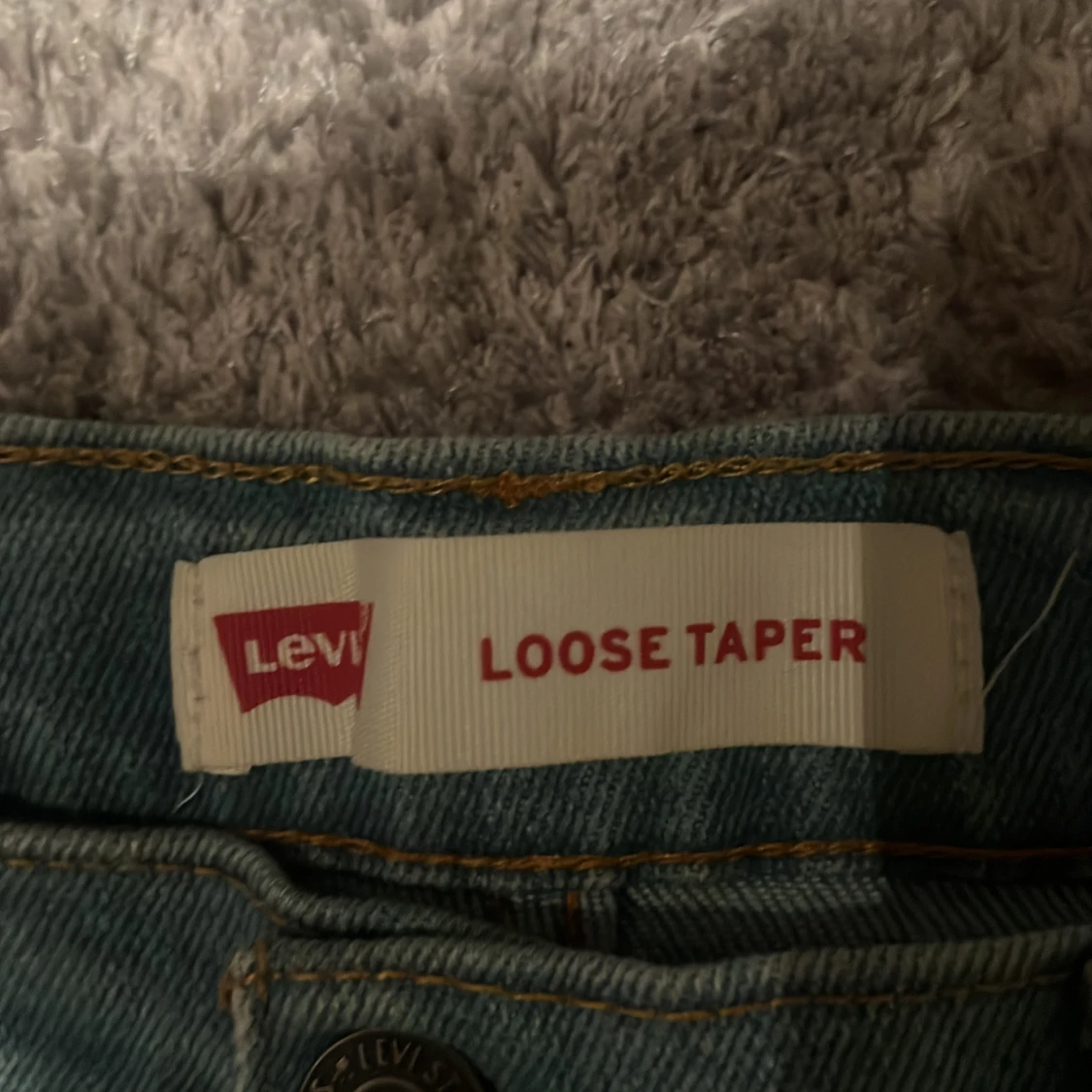 Levi's Loose Taper ljusblå jeans - 1