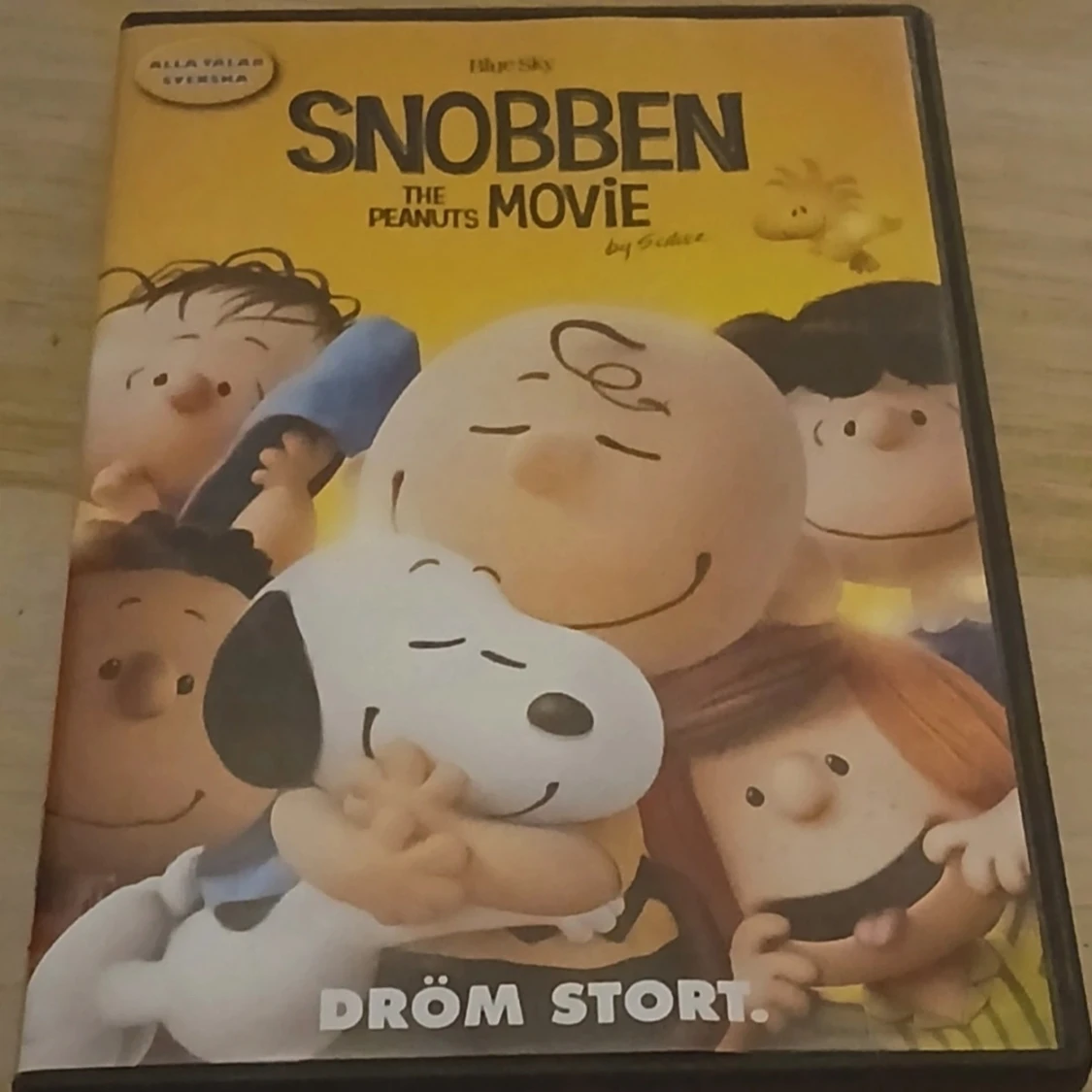Snobben: The Peanuts Movie DVD, Svenskt tal