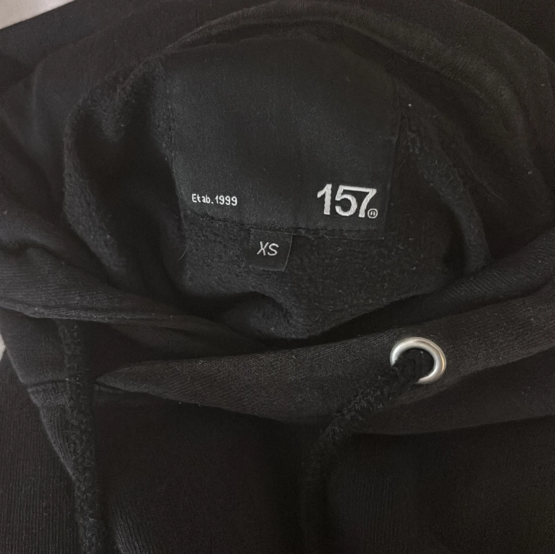 Svart hoodie från 157, XS - 1