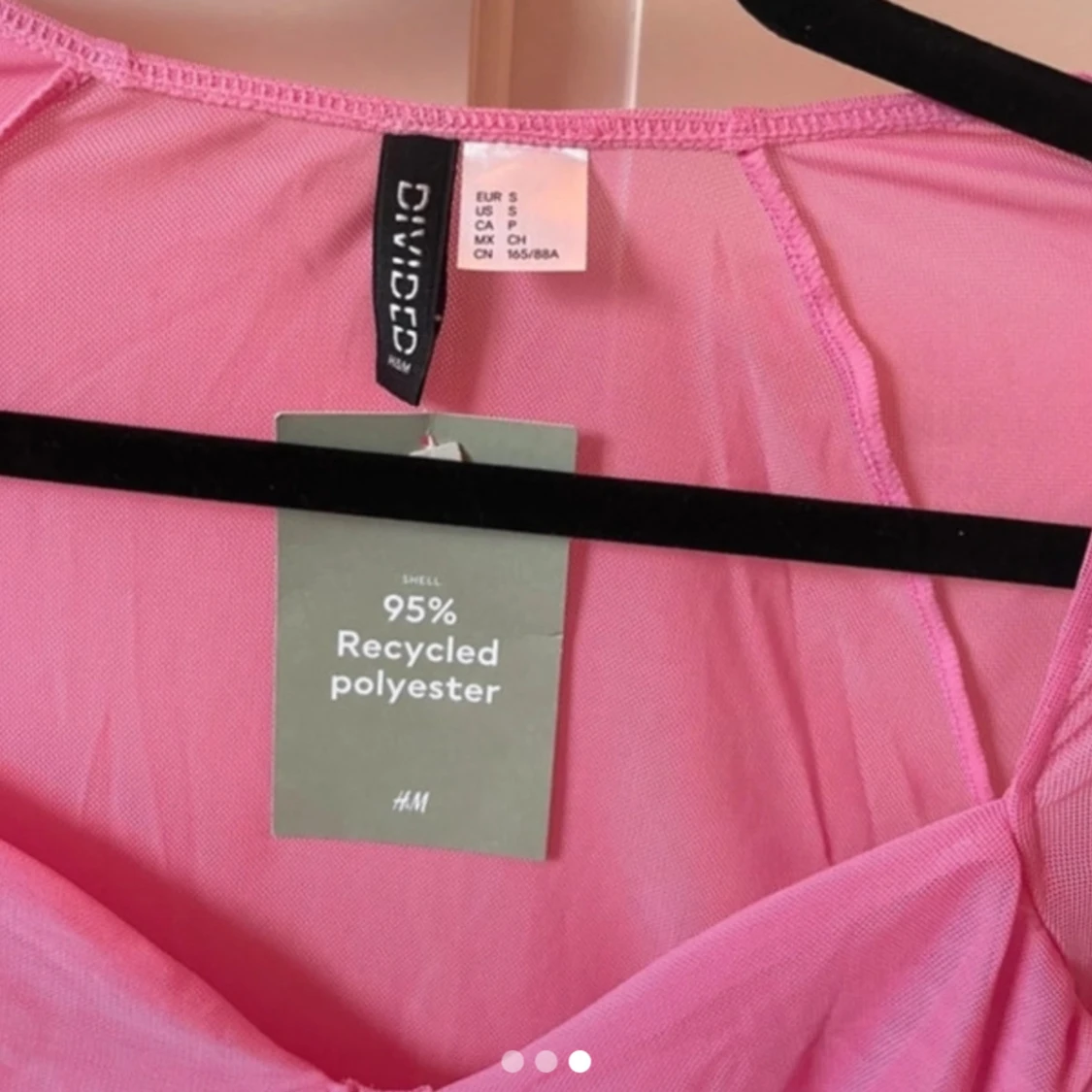 Rosa mesh topp från H&M Divided - 2