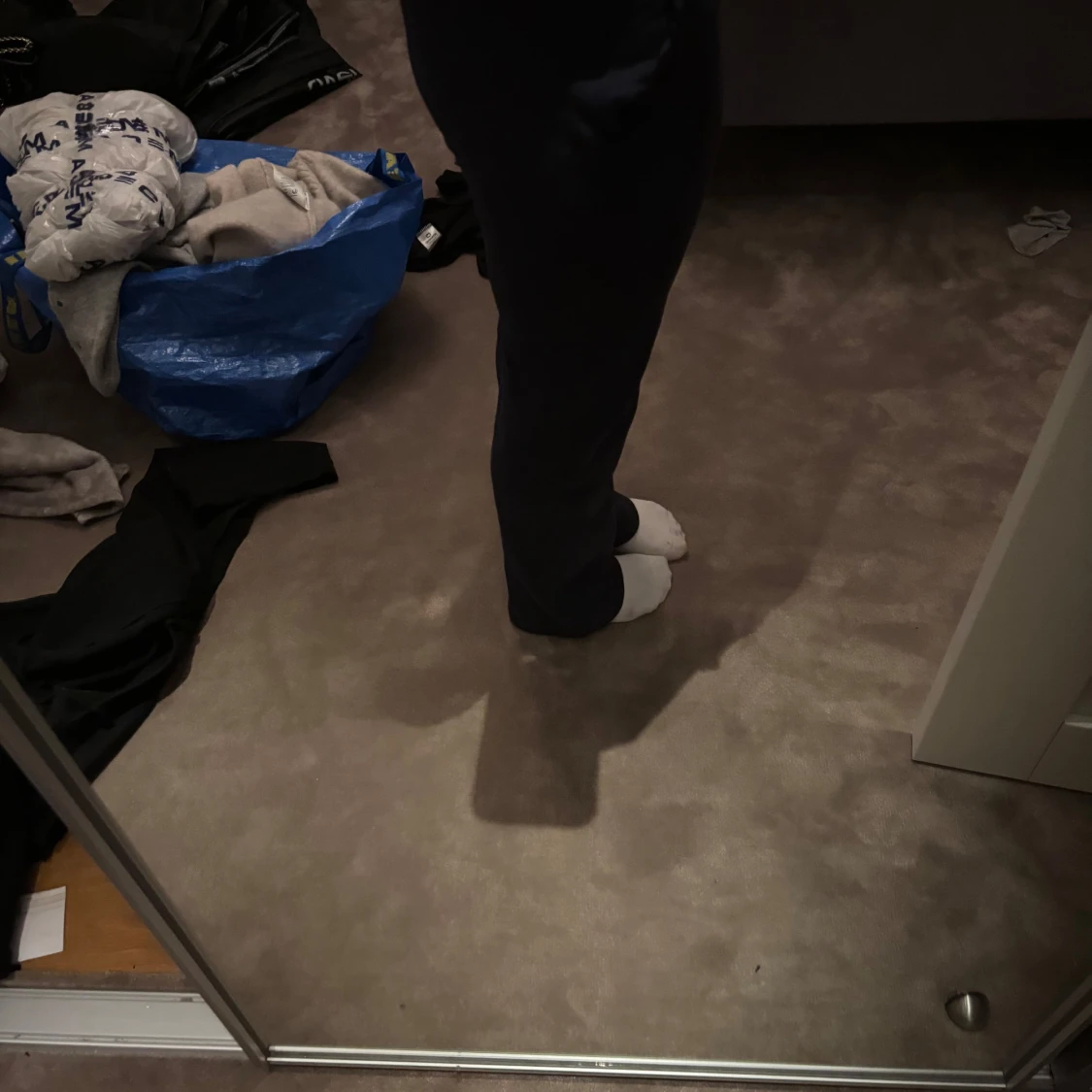 Mörkblåa russermerch byxor  - 1