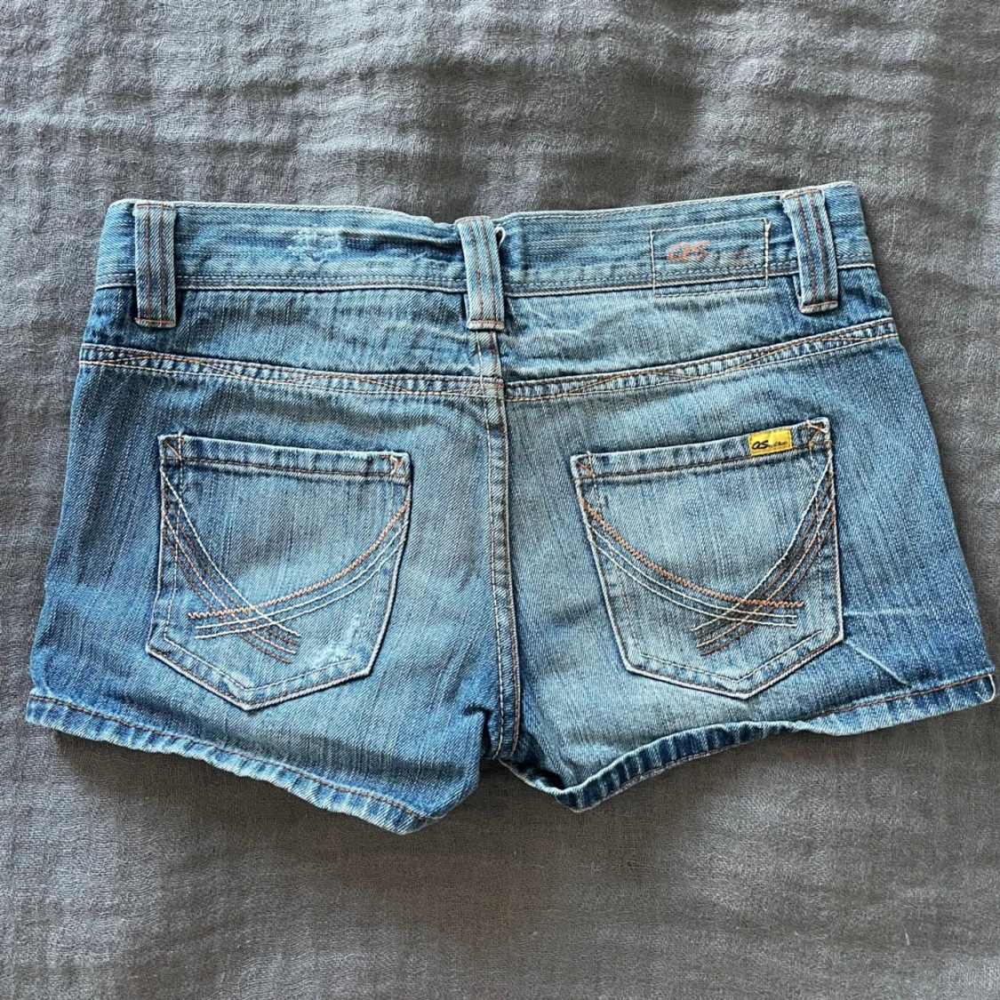 Blå jeansshorts från QS by s.Oliver - 1