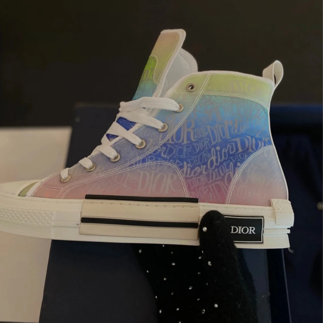 Christian Doir Unisex Multicolor High Convas 2023 - 1