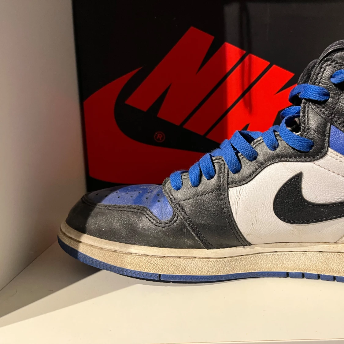 Nike Air Jordans 1 Royal toe st 43 - 3