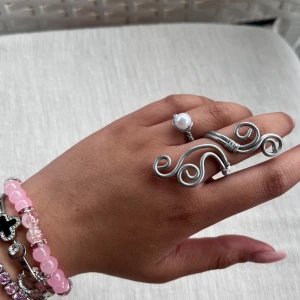Pärlring  - Mät ditt finger så fixar jag så att den är perfekt till dig!🫶🏼