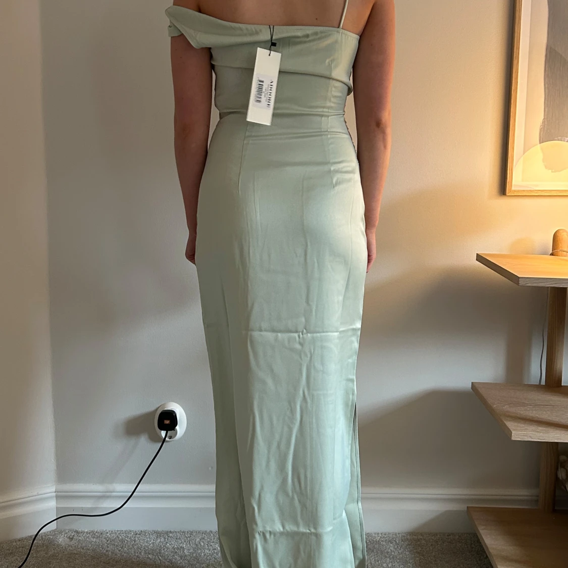 Ljusgrön långklänning från ADOORE - 2