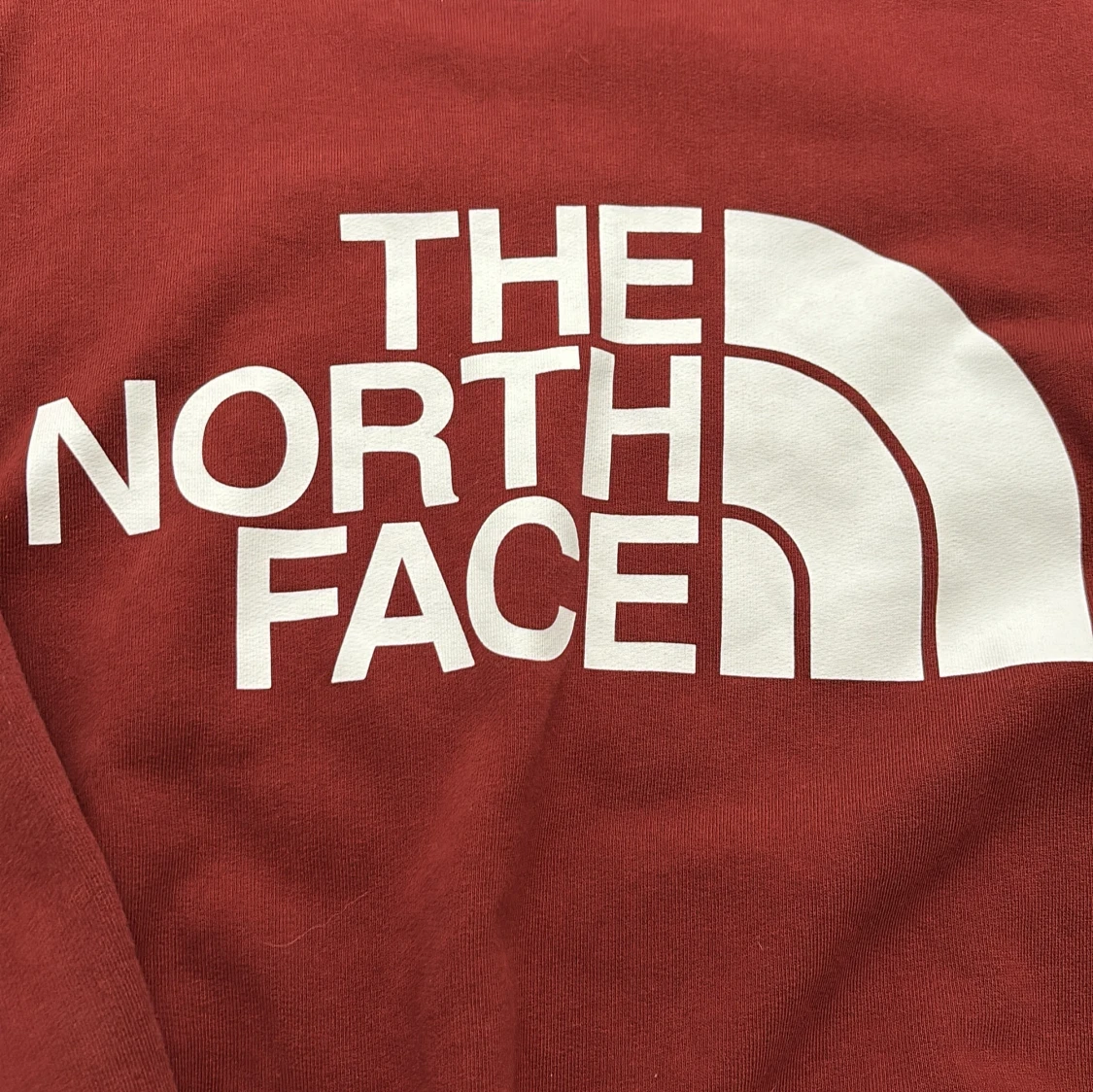 Röd North face tröja - 1