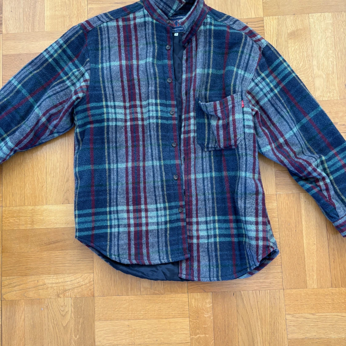 Rutig flanellskjorta från Exit