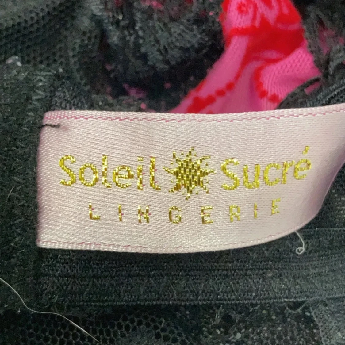 Svart och rosa korsett från Soleil Sucré - 2