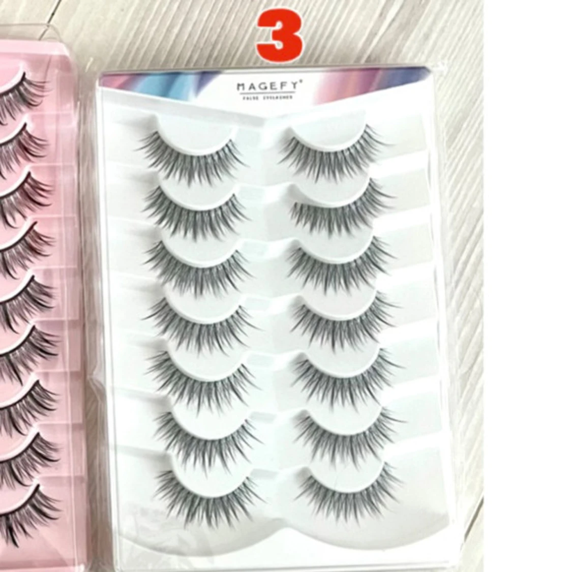 Set med lösögonfransar - 3