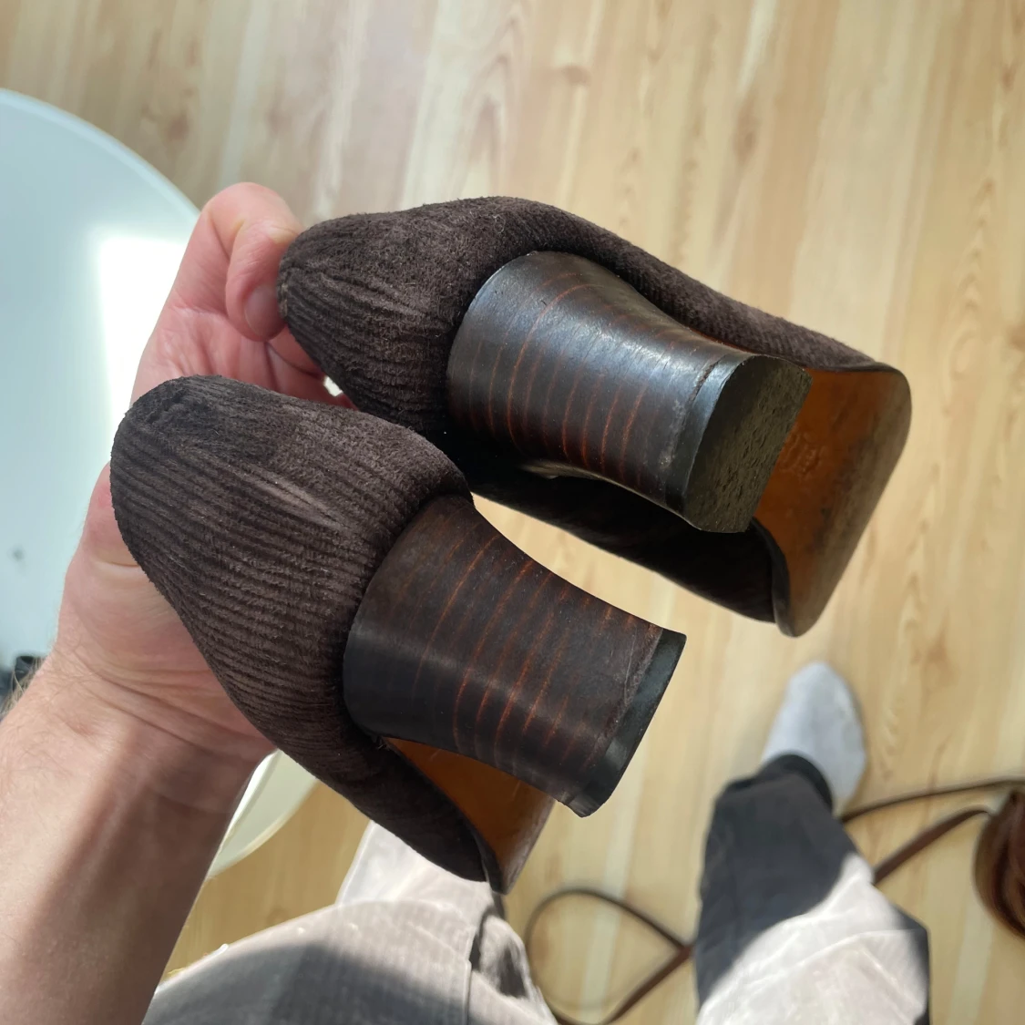 Bruna mocka klackar från Gianmarco Lorenzi - 2