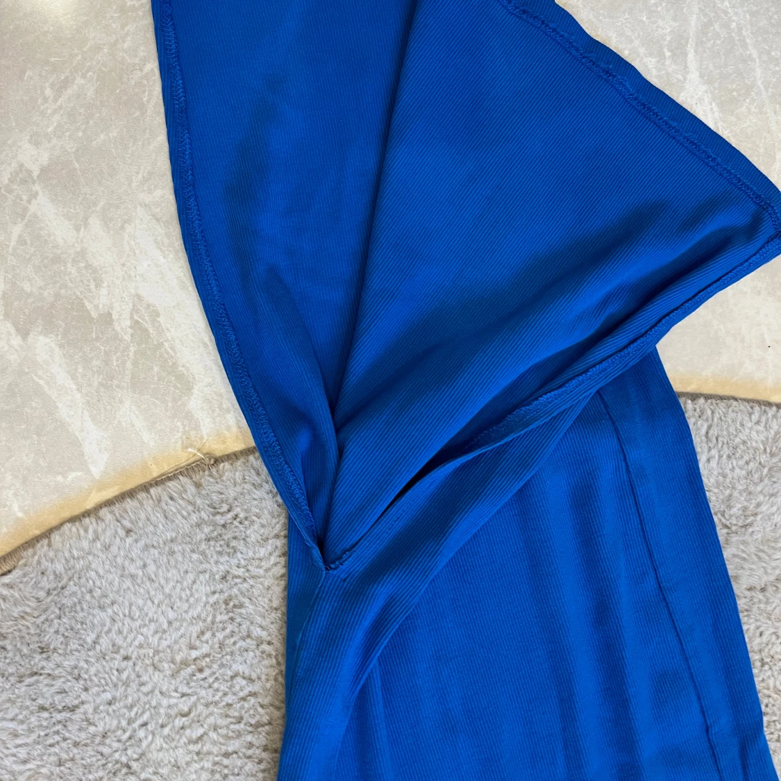 Blå långklänning från MISU - 1