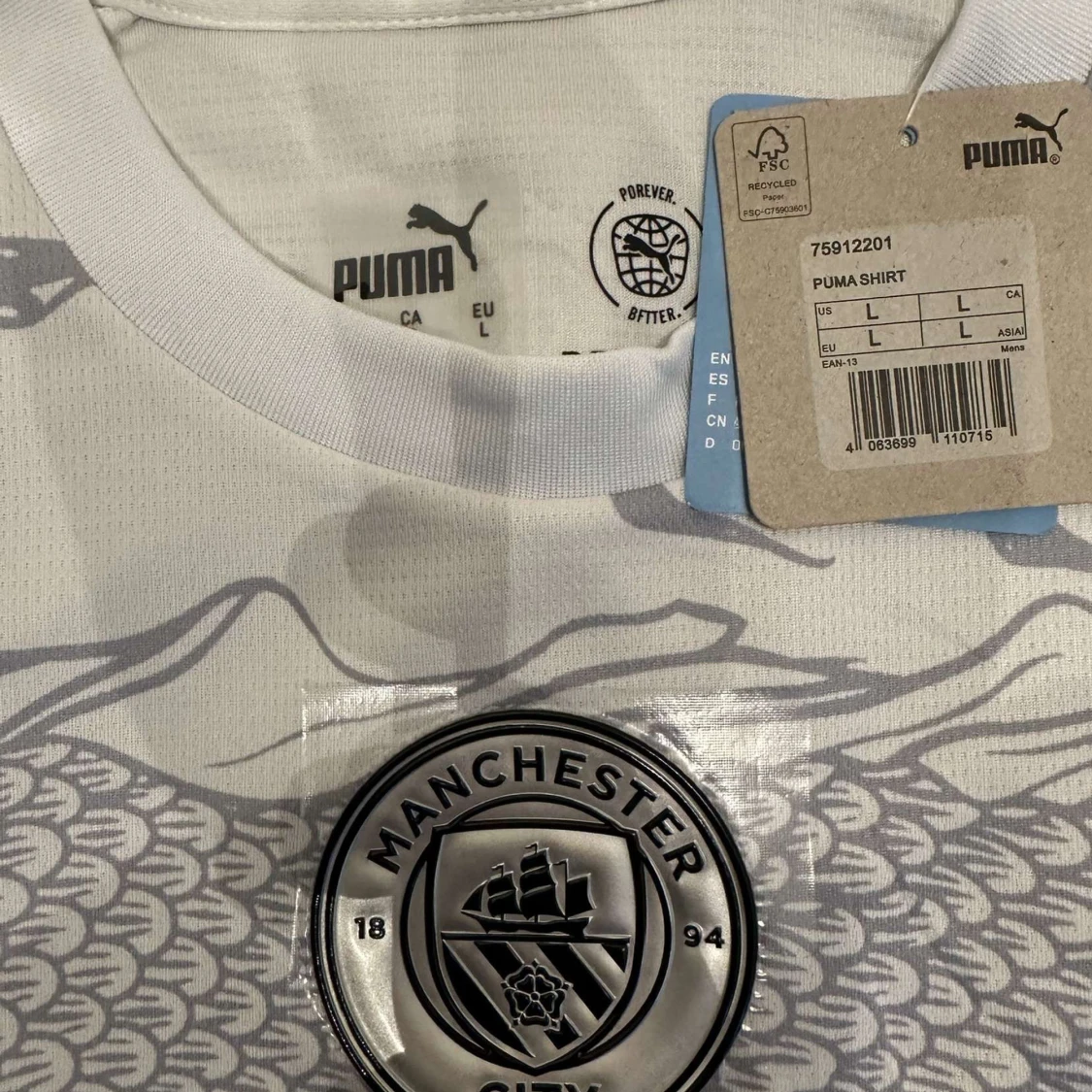 Manchester City bortatröja 2021/22 - 2