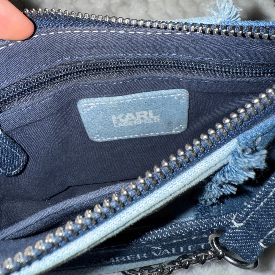  Jeans väska från Karl Lagerfeld x Amber Valletta - 2