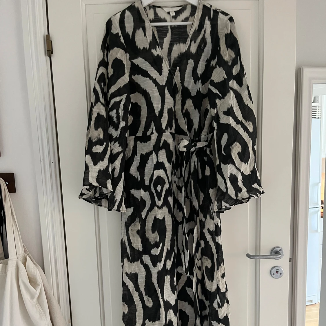 Zebra omlottklänning  - 2