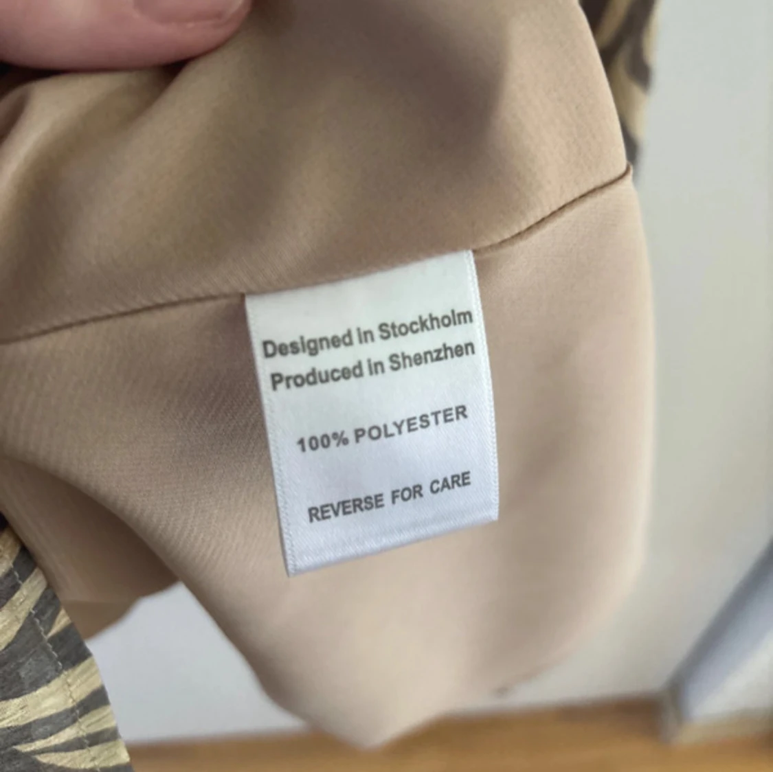 Adoore klänning zebra - 3