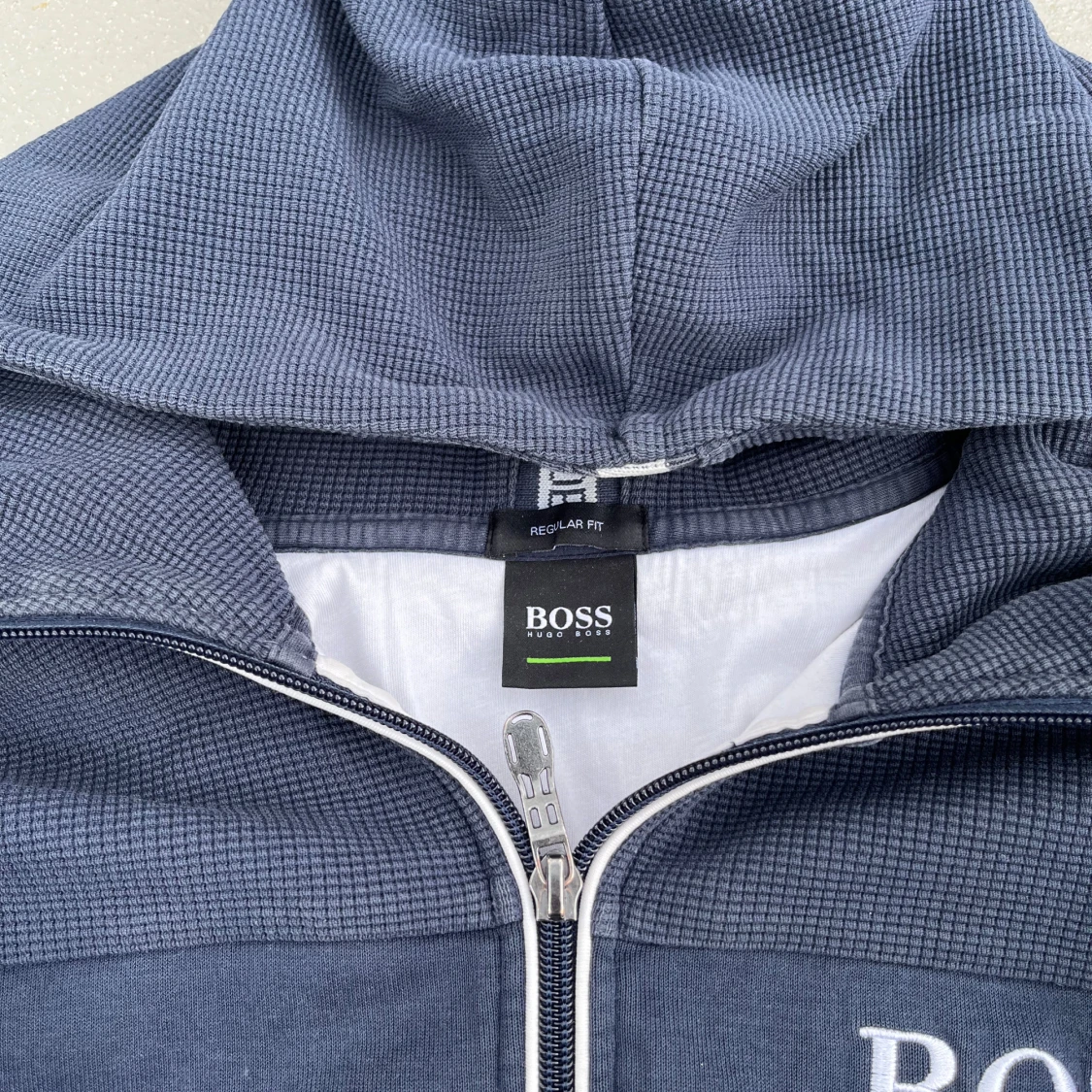 Blå hoodie från Hugo Boss - 1