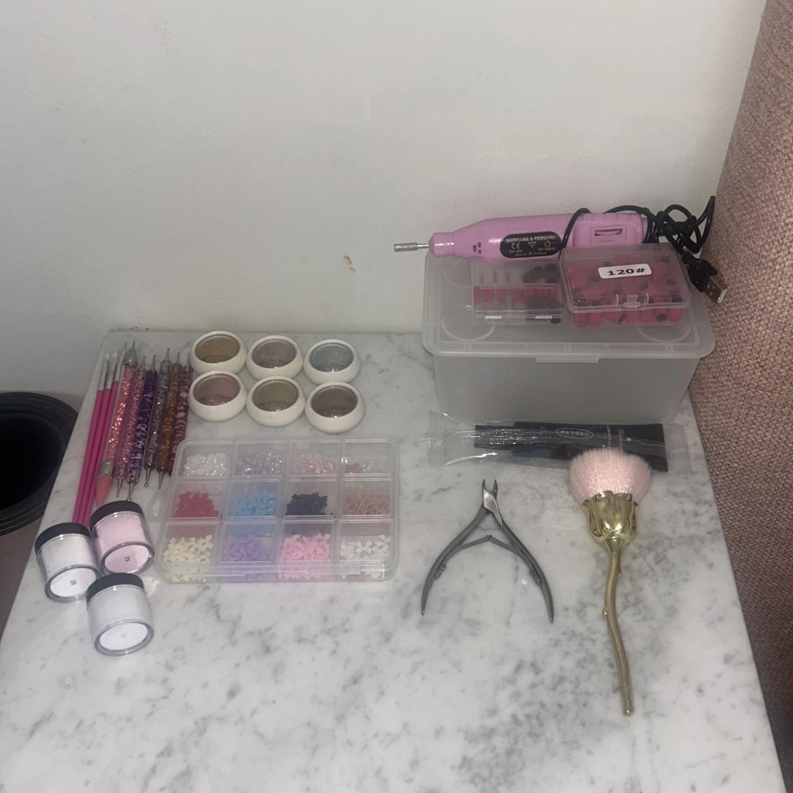 Nageldekoration och tillbehör