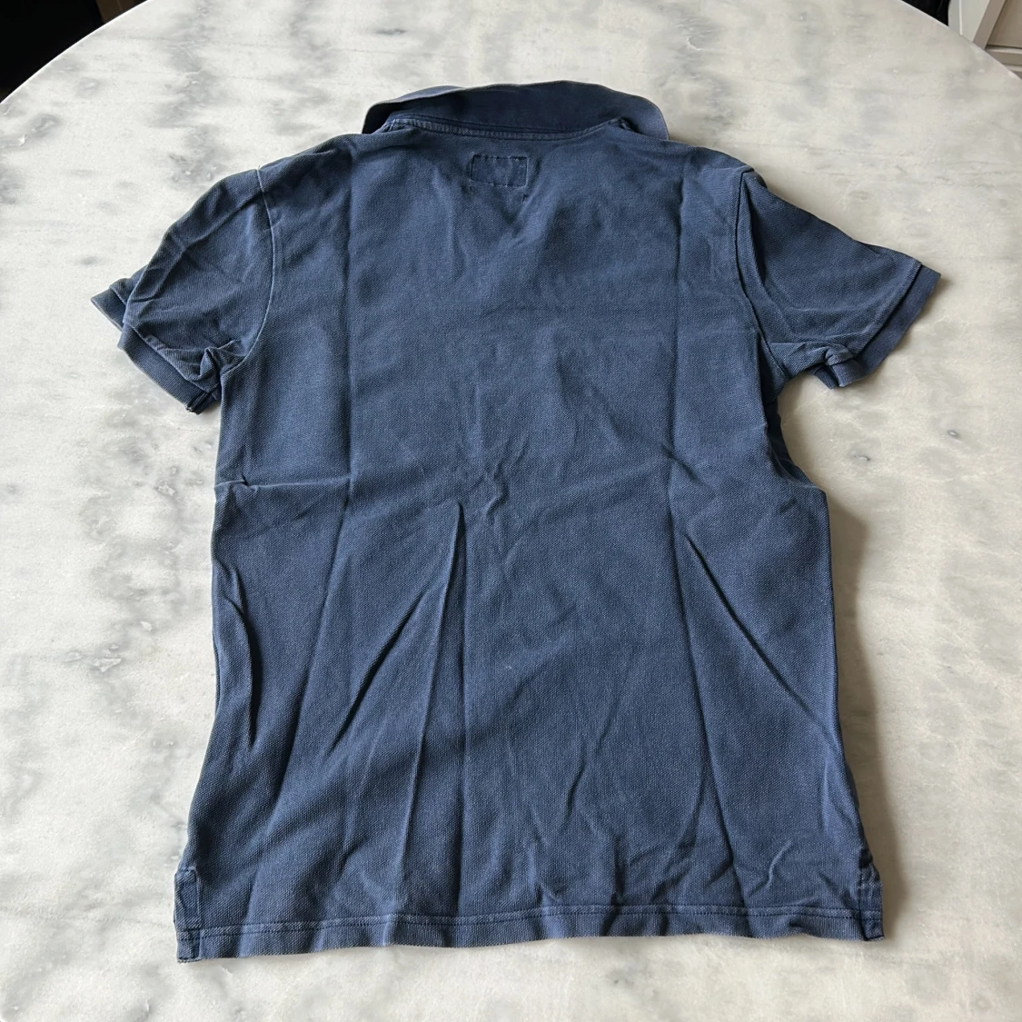 Blå pikétröja från Morris - 1