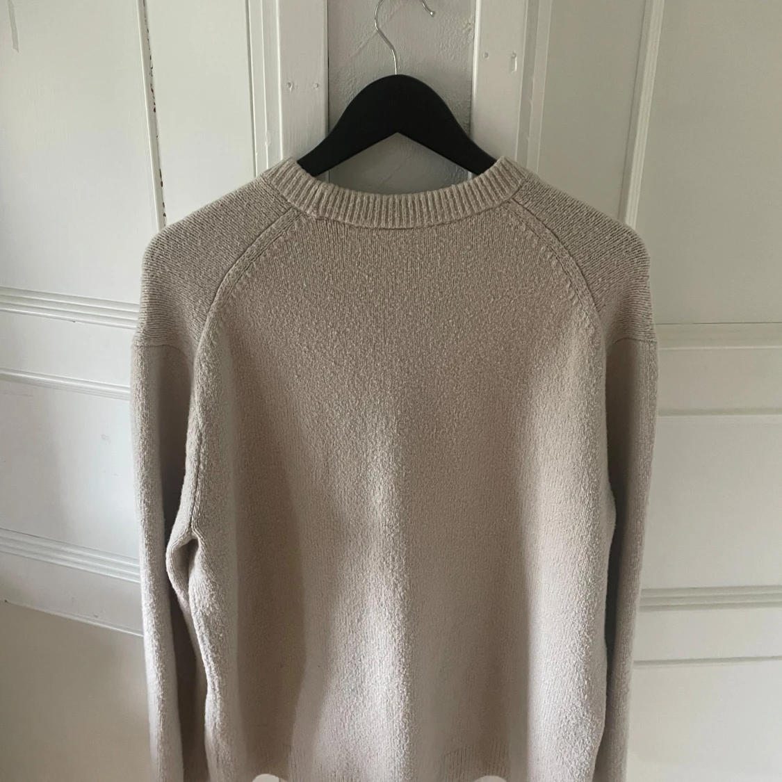 Beige stickad tröja Arket - 1