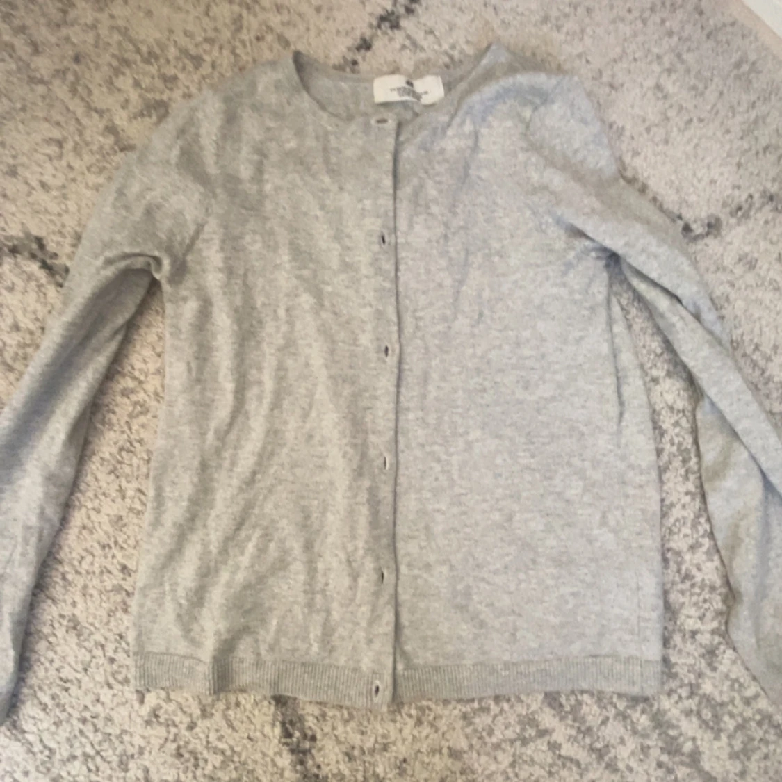 Ljusgrå kofta från H&M