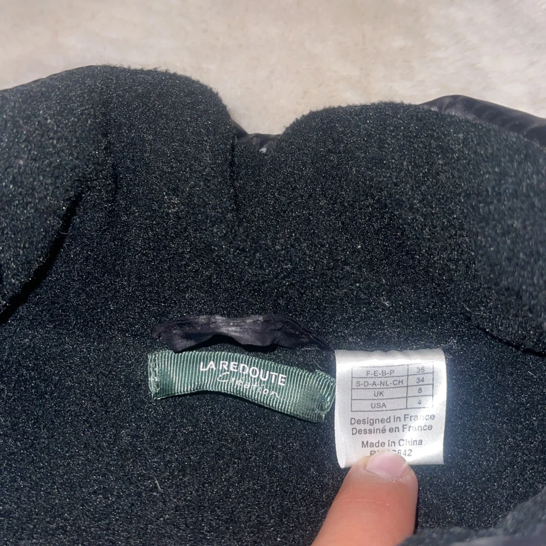 Svart dunväst från La Redoute - 2