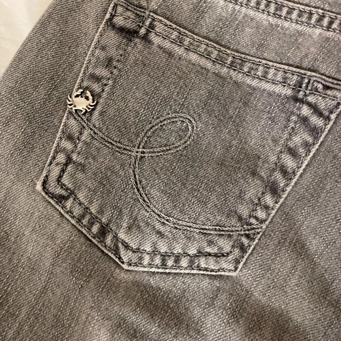 Gråa LTB jeans💗Low waist - 90