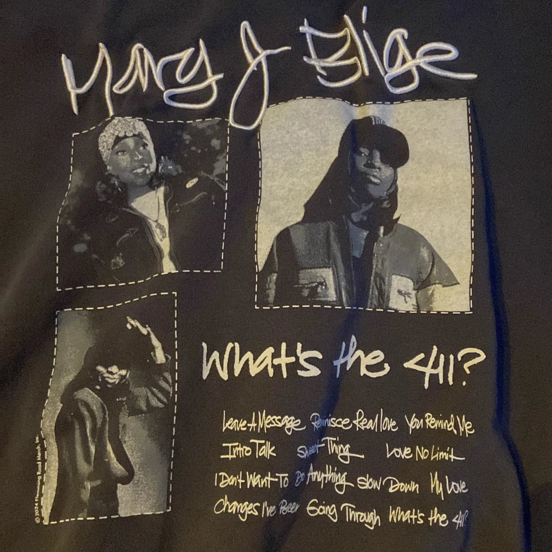 mörk grå lång ärmad med tryck - 1