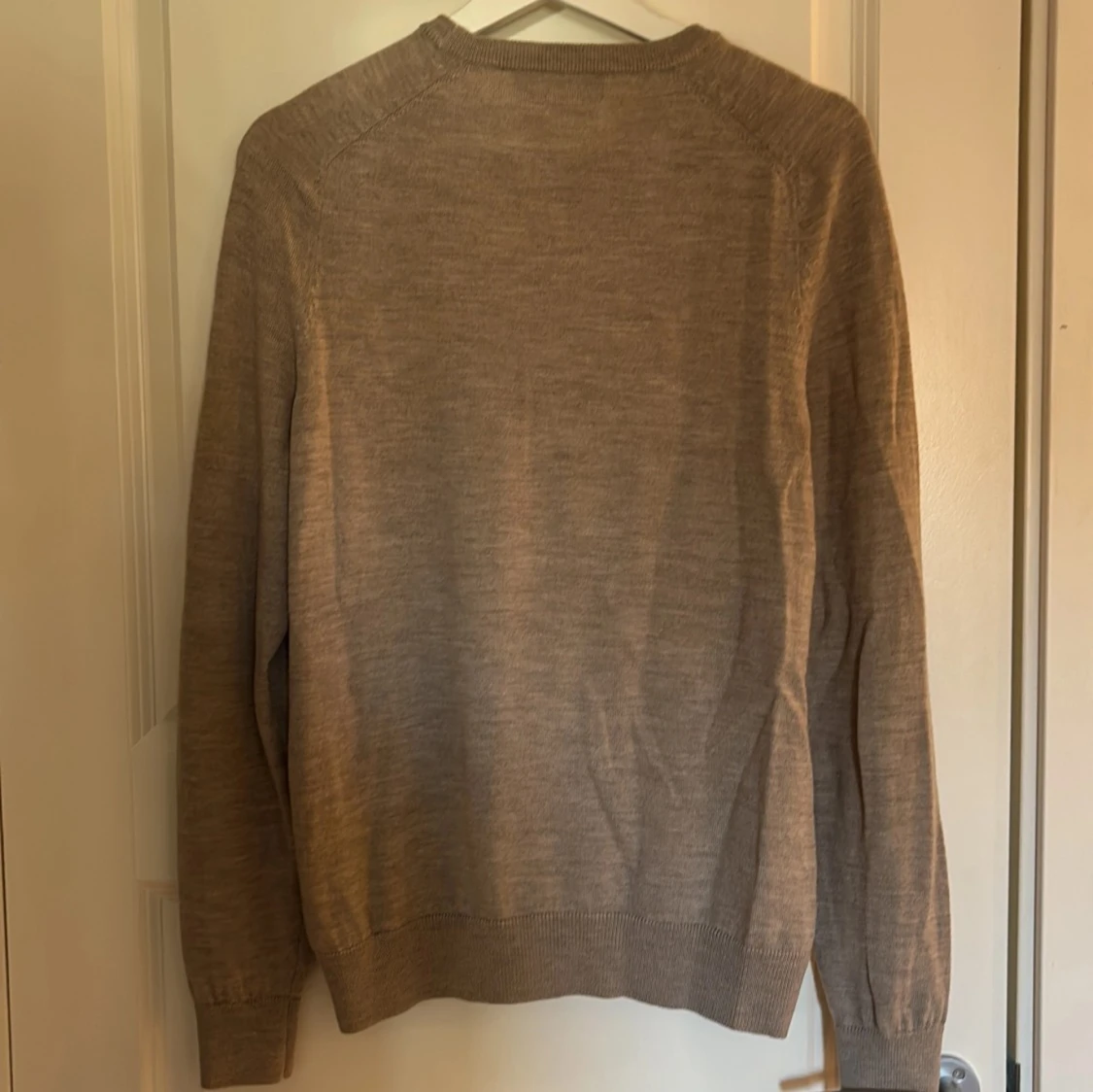 Beige merinoullströja från Morris - 1