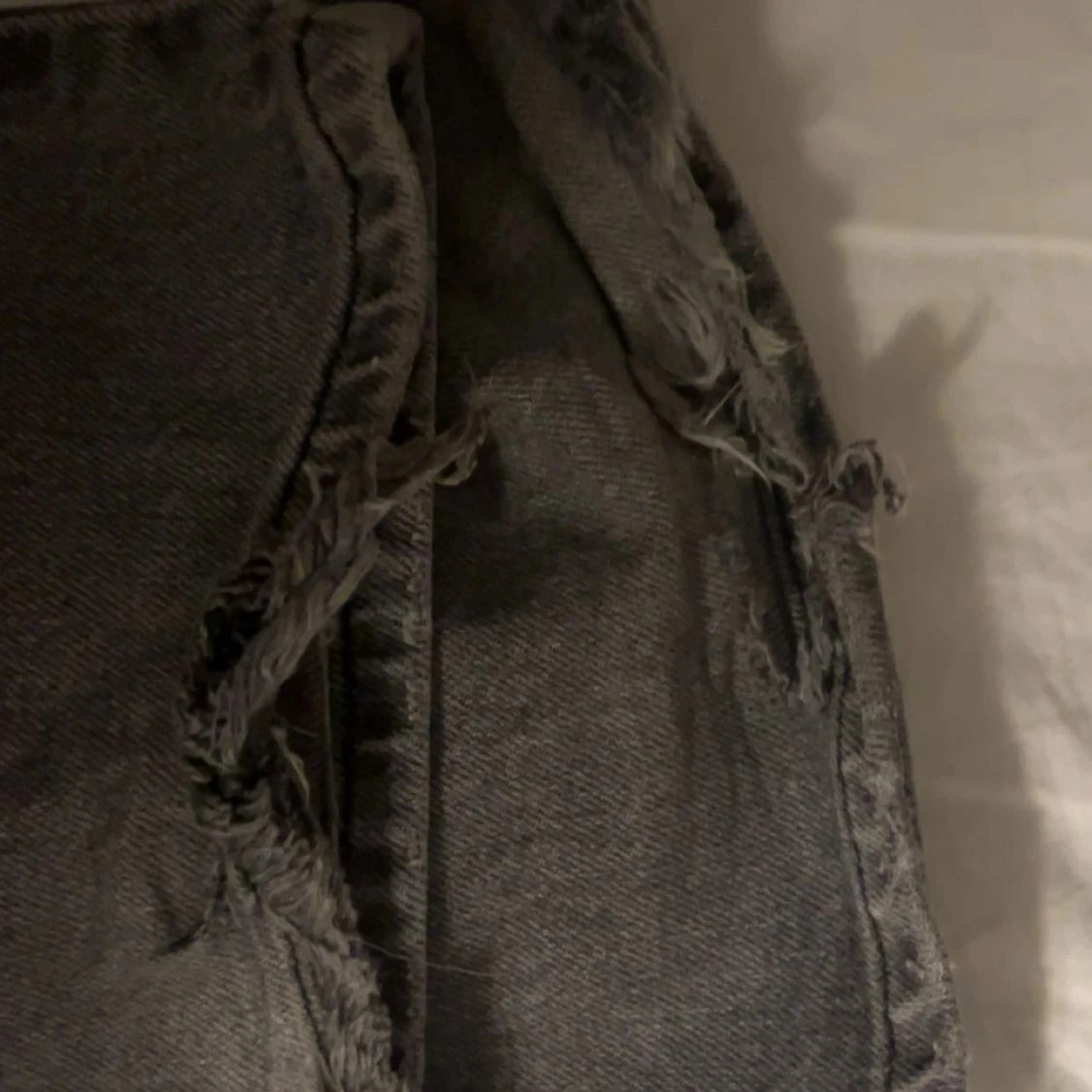 Grå bootcut jeans - 3