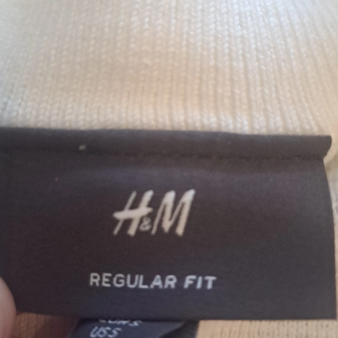 Vit kofta med dragkedja från H&M - 3