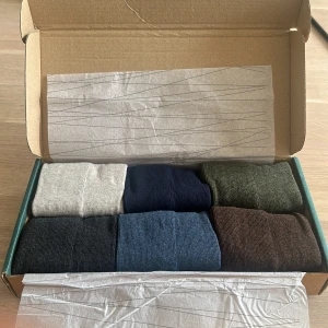 Eco Socks Nordic 6-pack från Newbody - Säljer ett 6-pack Eco Socks Nordic från Newbody i storlek 41/45. Strumporna är enfärgade i vitt, blått, grönt, brunt och svart. Tillverkade av 80% ekologisk bomull, 18% polyamid och 2% elastan för skön passform och hållbarhet. Perfekta för dig som gillar stilrena basfärger.