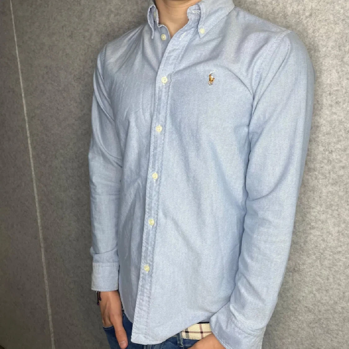 Ljusblå skjorta från Ralph Lauren