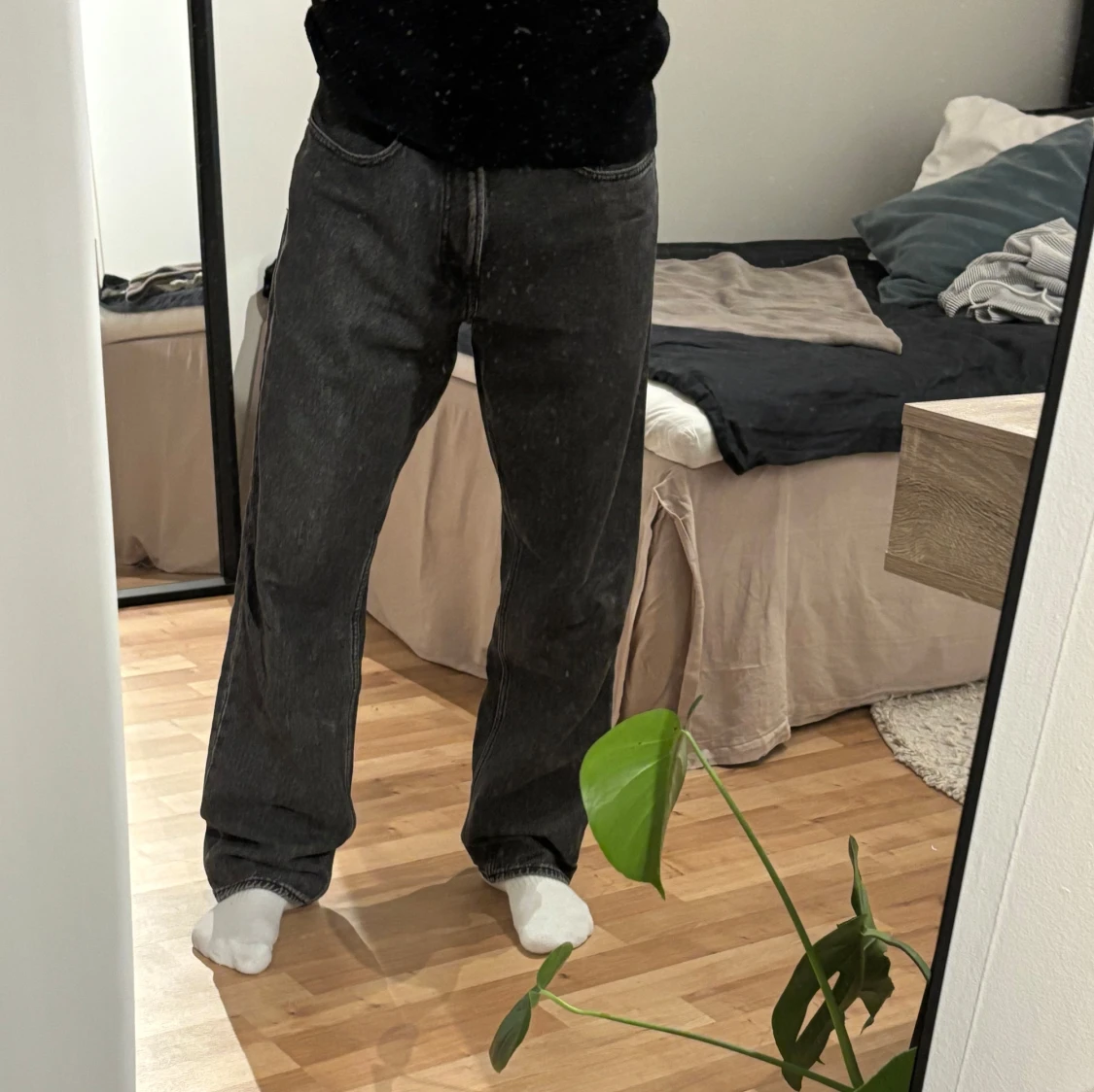 Svarta jeans från Vaillent, loose fit