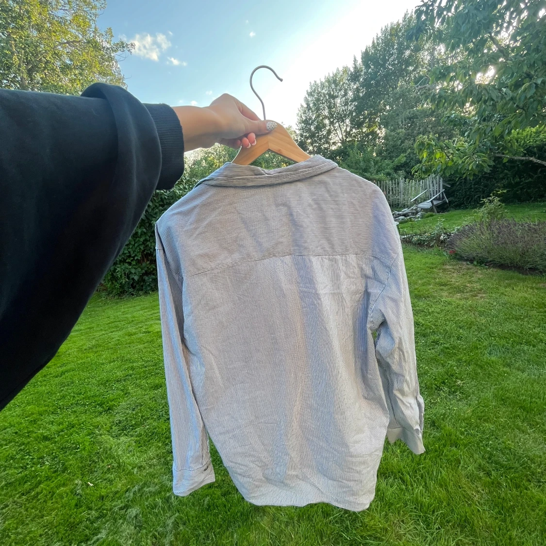 Randig skjorta från Zara i bomull - 1